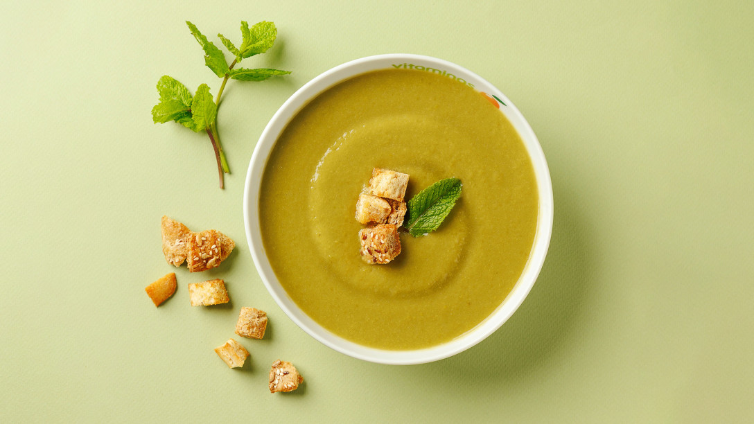 Sopas frescas e nutritivas